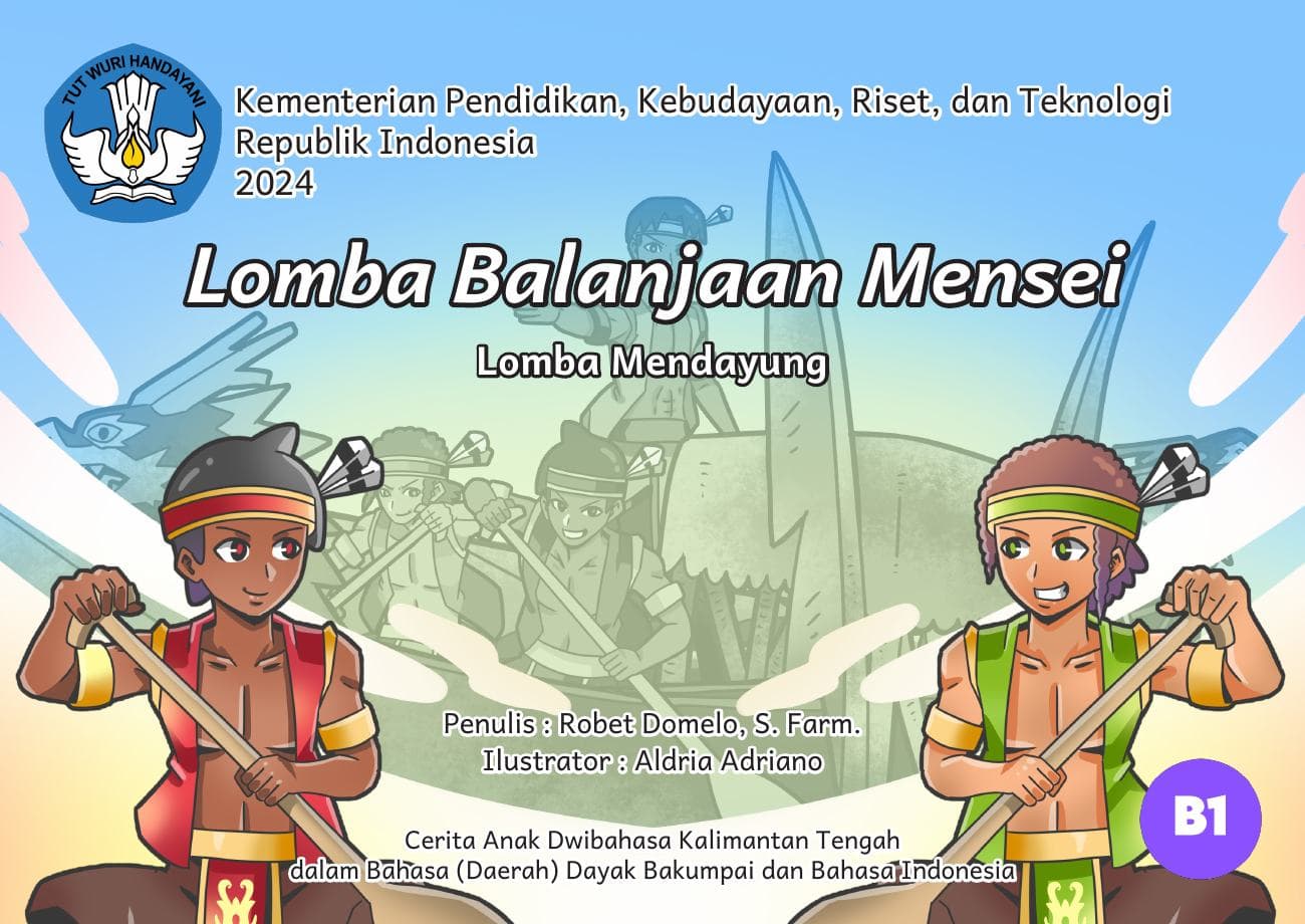 Halaman 1 dari buku Lomba Balanjaan Mensei