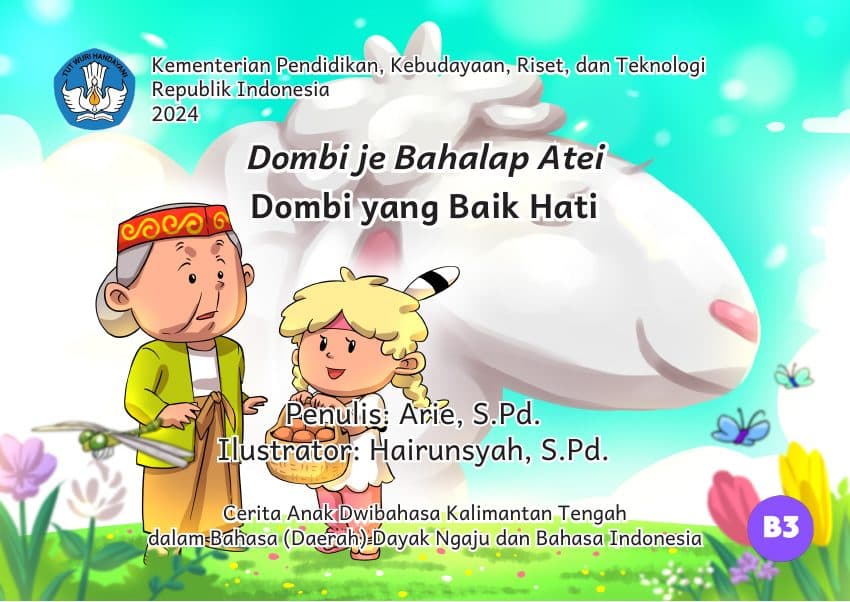 Sampul buku Dombi je Bahalap Atei