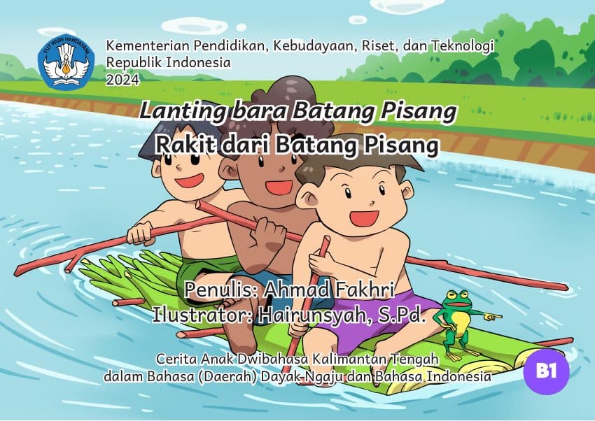 Sampul buku Lanting Bara Batang Pisang