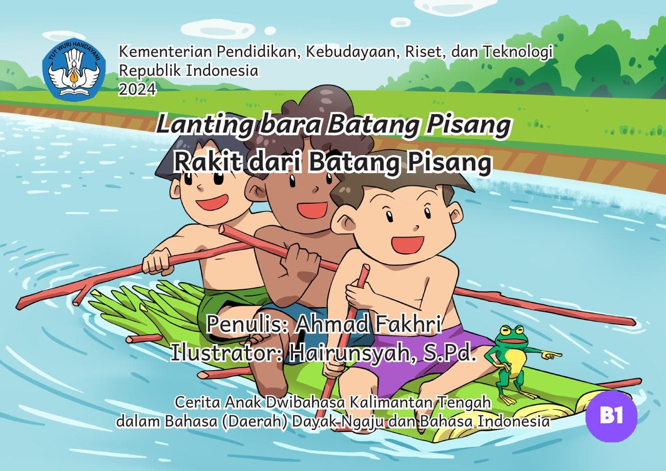 Halaman 1 dari buku Lanting Bara Batang Pisang