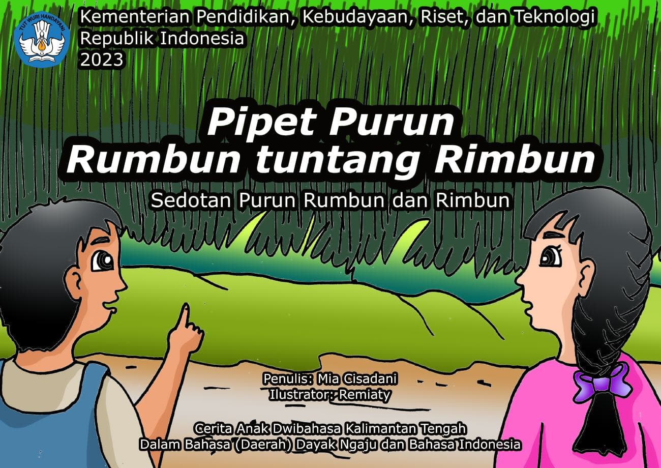 Halaman 1 dari buku Pipet Purun Rumbun tuntang Rimbun